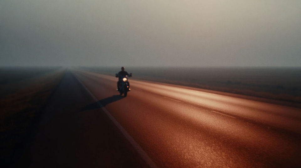 When a highway shot runs long and quiet