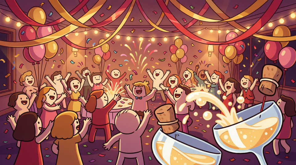 Dinner-party warmth in a single sound