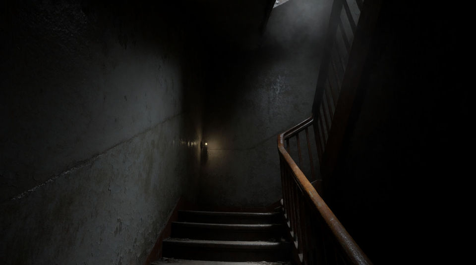 Whatever is standing behind the door