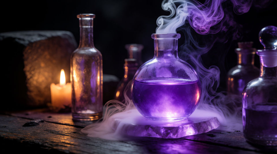 The alchemist's workroom