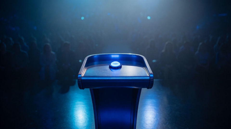 Let the audience hear time running out