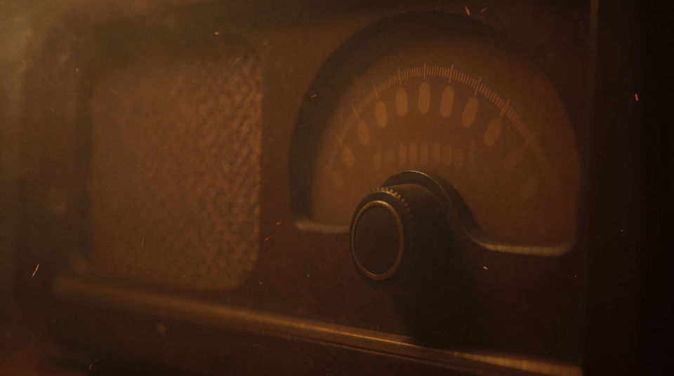 A bunker, a patrol car, a 1940s living room