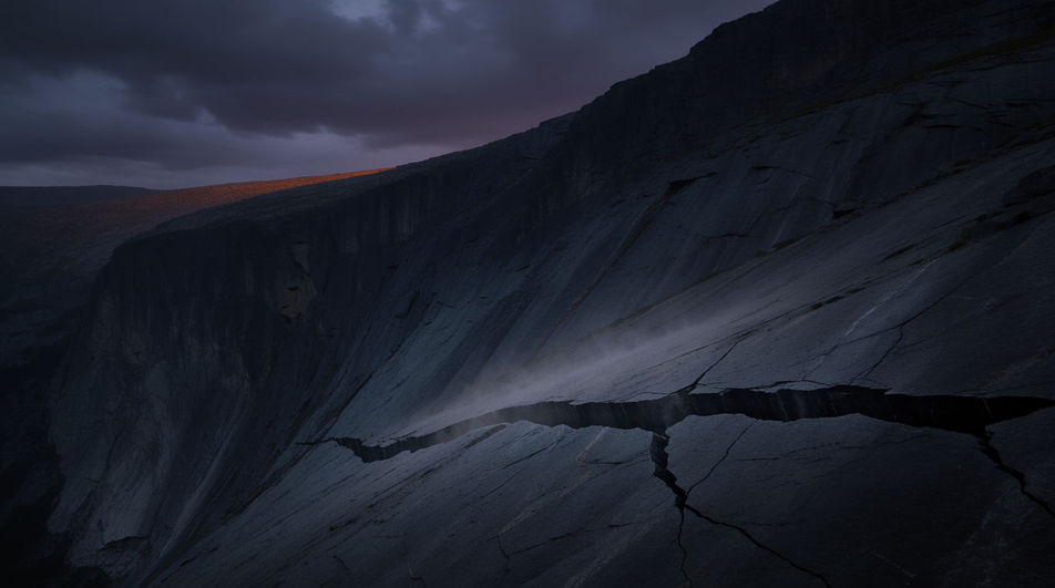 When a canyon shot has nothing but wind