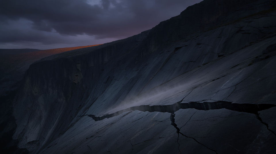 When a canyon shot has nothing but wind