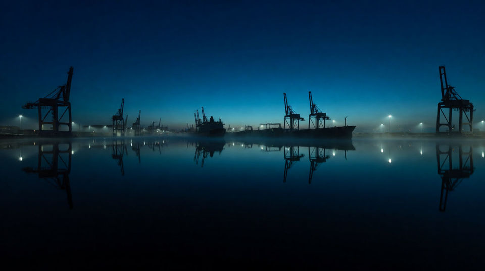 When a dockside shot needs air in it