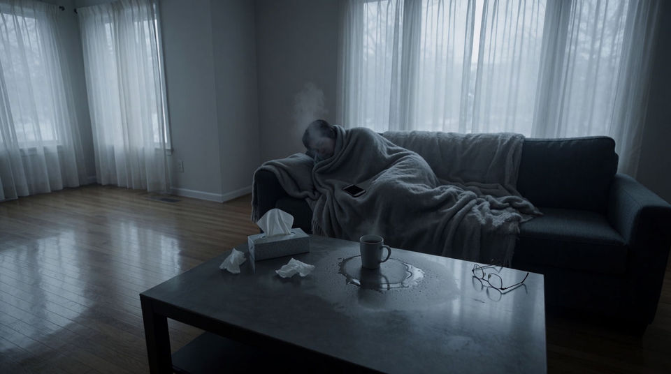 Dusty attic, hay fever, cold season
