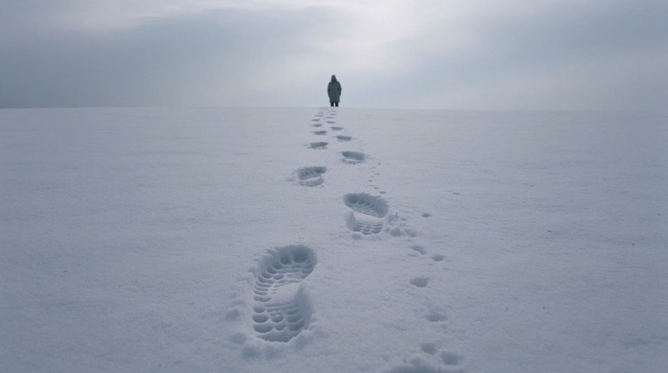 When a snowbound scene has nothing to listen to
