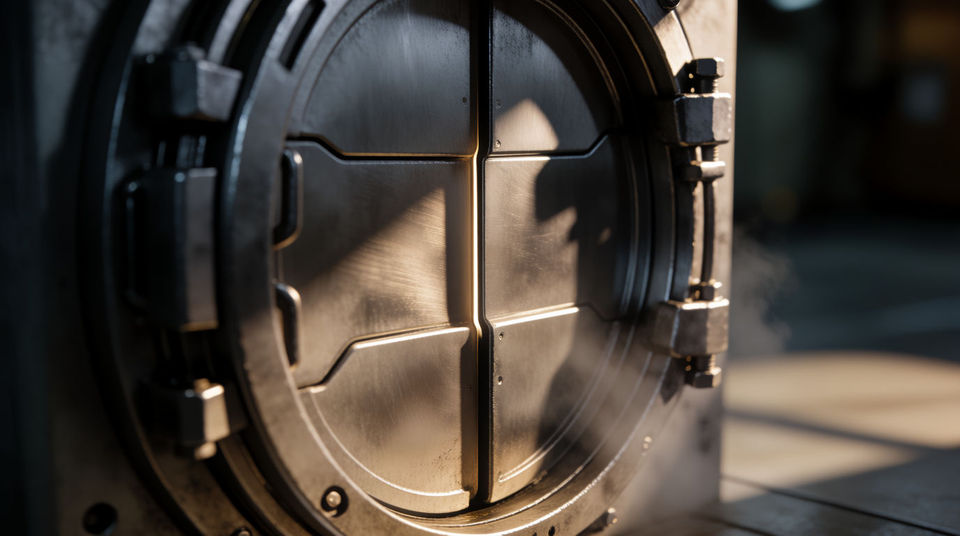 The moment the airlock seals