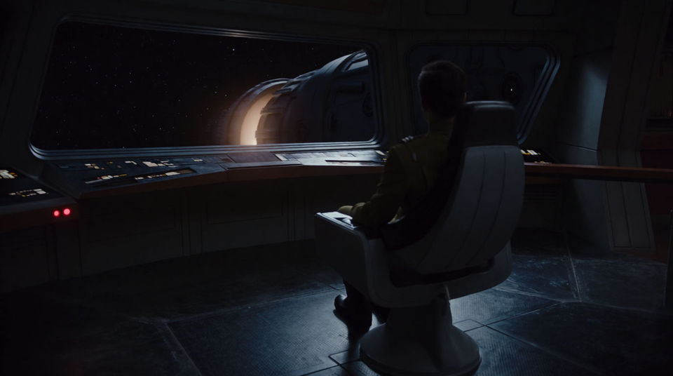 When the bridge scene has no music