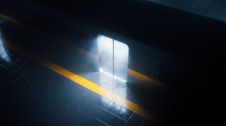 Cut to the platform and make it land