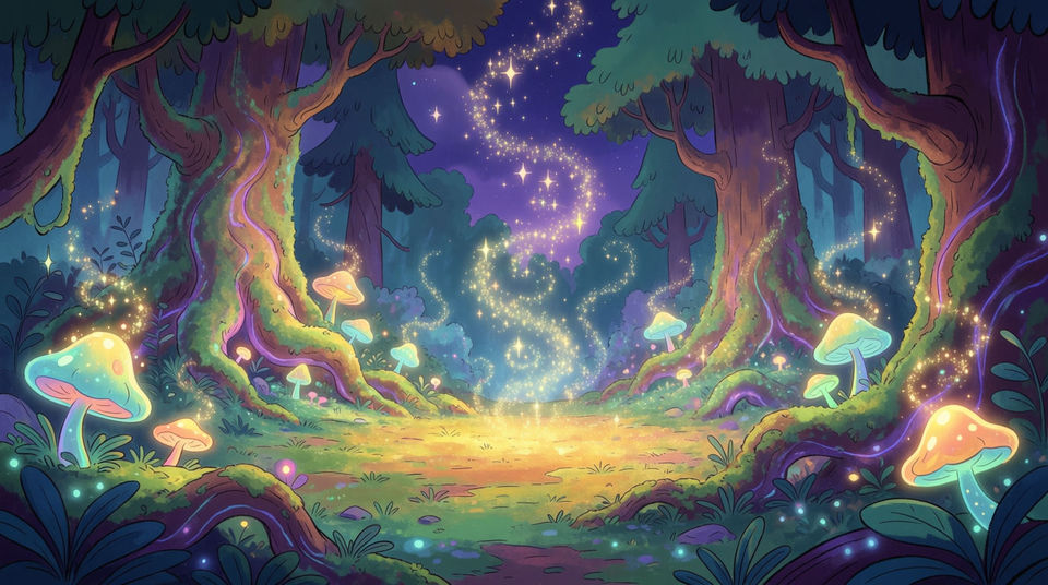 A world with a bit of magic in it