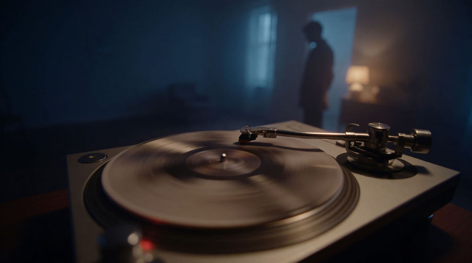 A DJ working the decks nearby