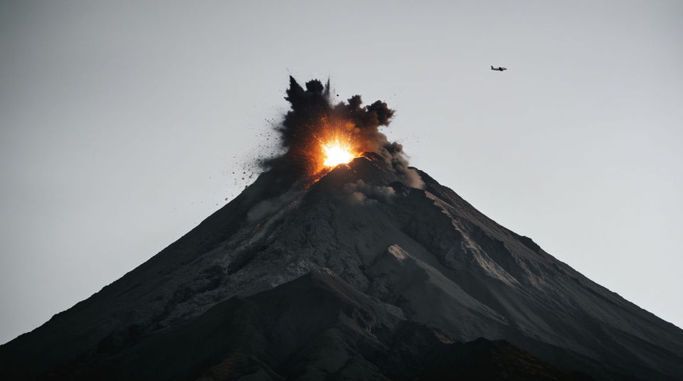 Land the split second the mountain lets go