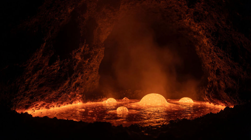 A place that is unmistakably molten