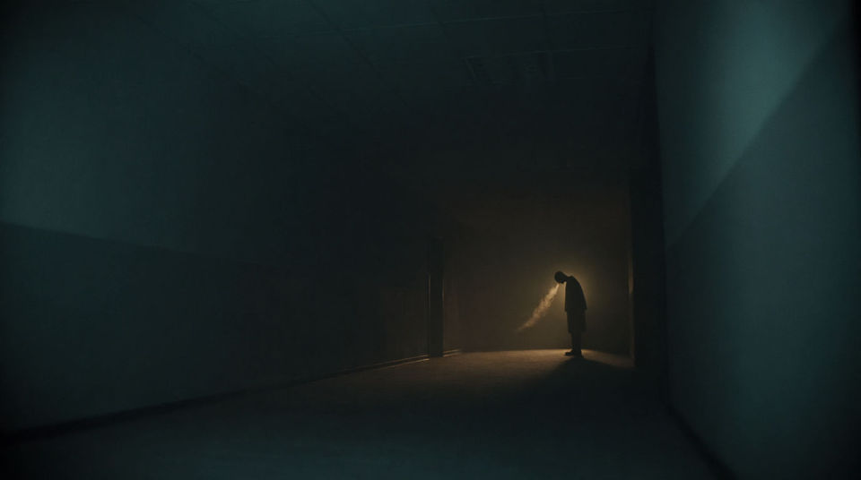 A corridor that already feels wrong