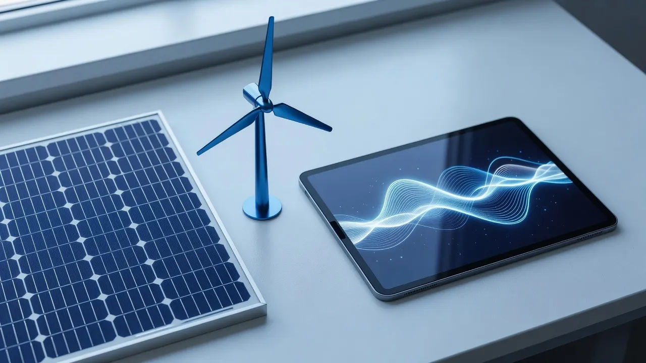 Product beat of a workbench with a solar cell