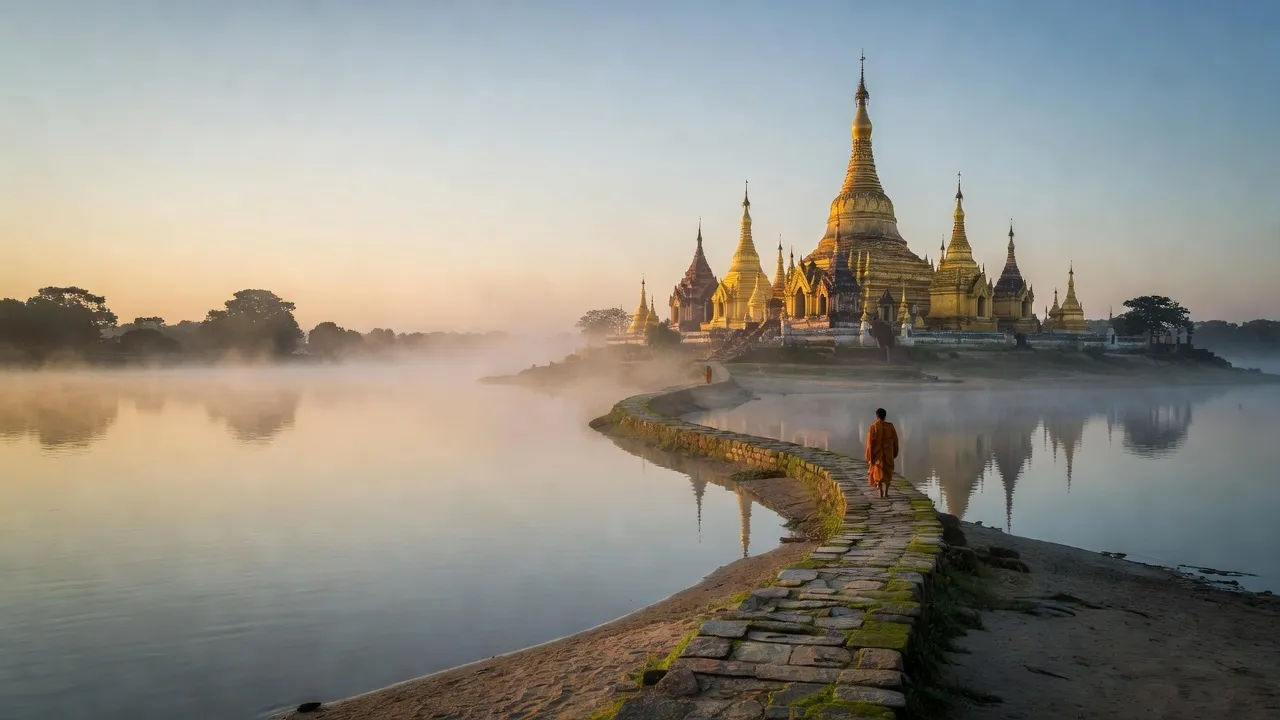 Documentary segment narrated in Myanmar Burmese