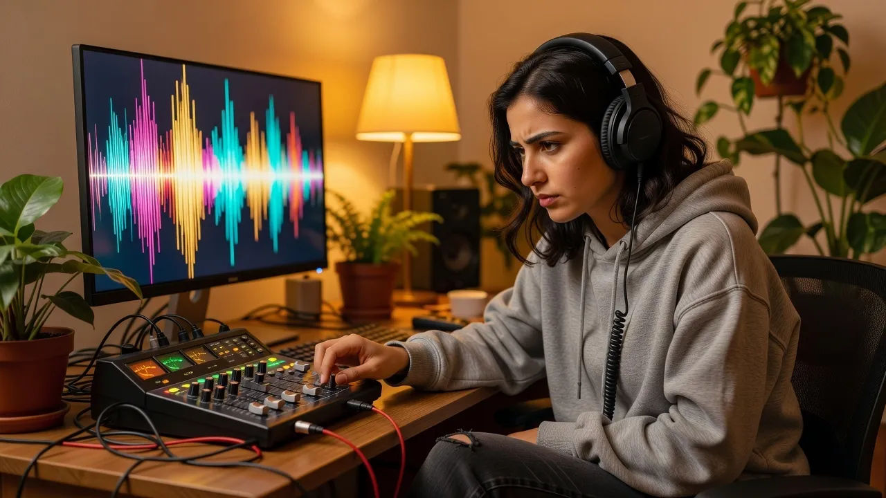 A young Kurdish creator