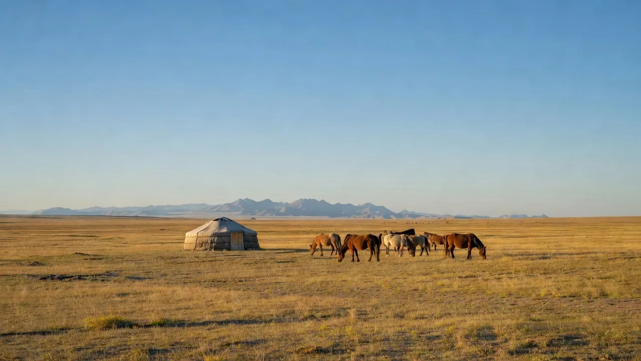 Steppe documentary narrated in Khalkha Mongolian