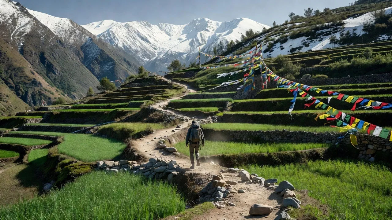 Himalayan trekking documentary narrated in Nepali