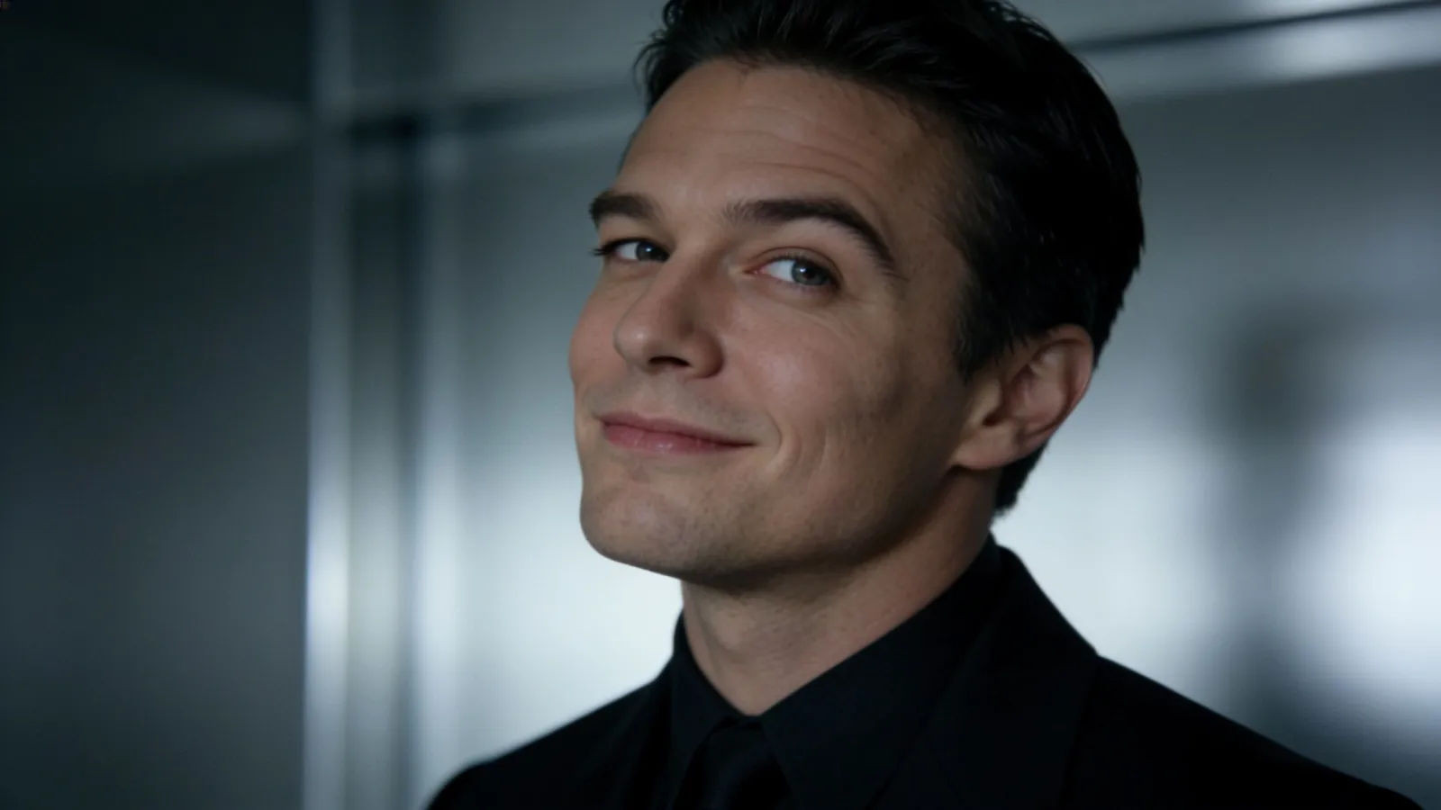 Smug superior character with patronizing smirk
