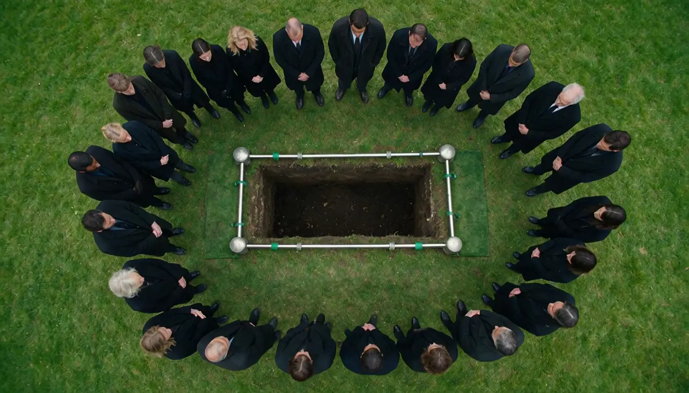 God's eye view shot: The Gathering