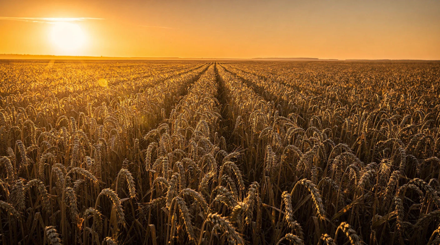 Hora dorada: El trigal de la pampa