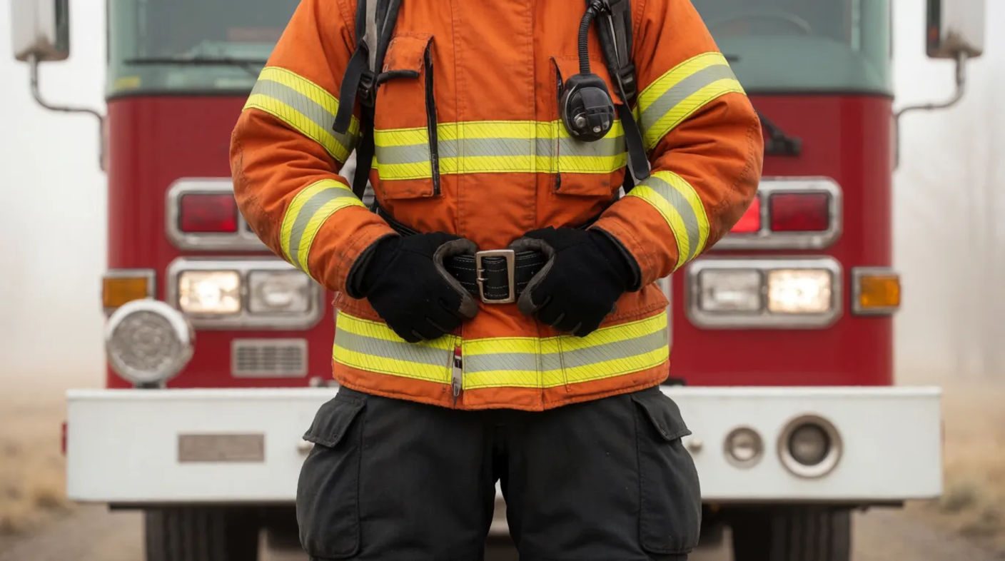 Plano americano: El bombero