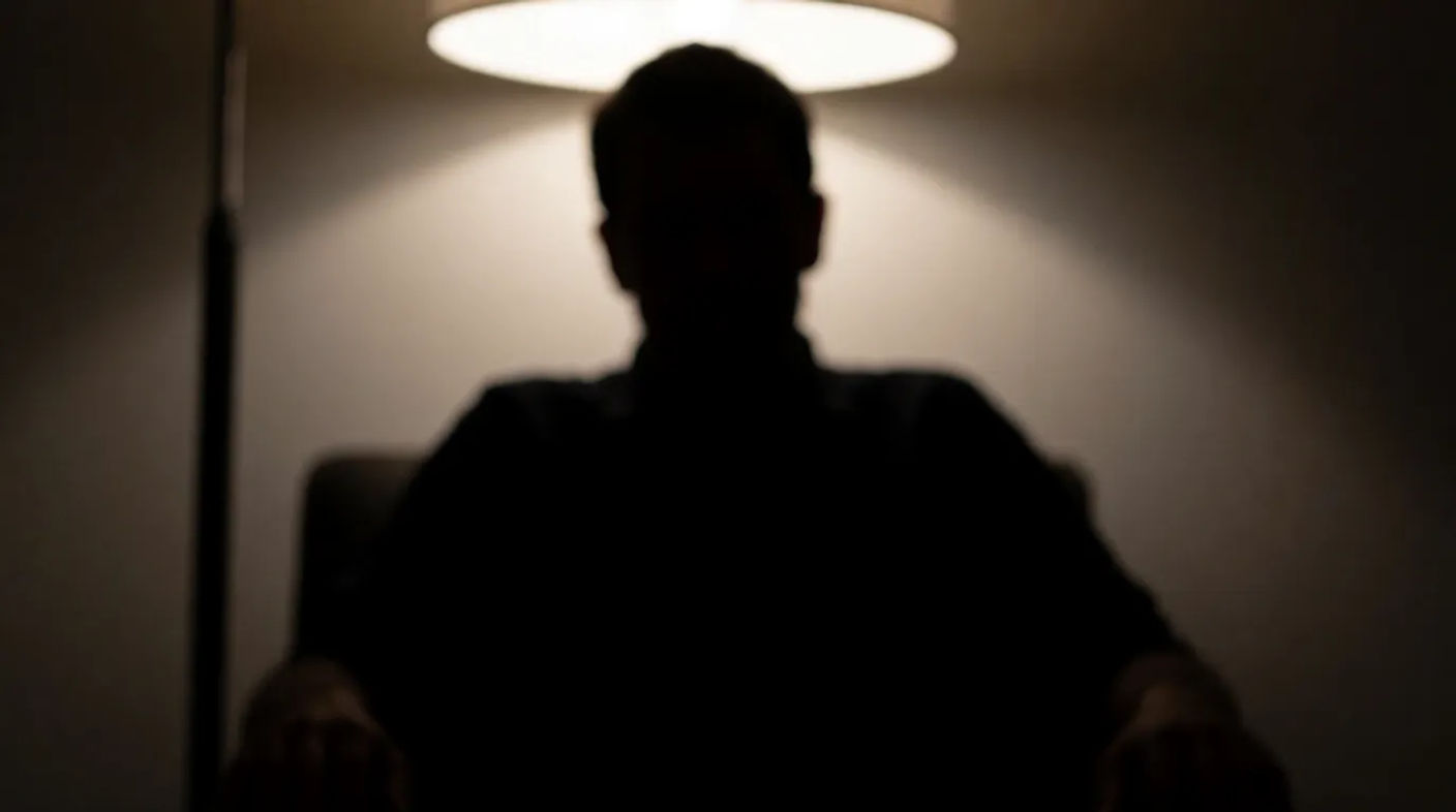 Plano de silueta: La sombra del interrogatorio