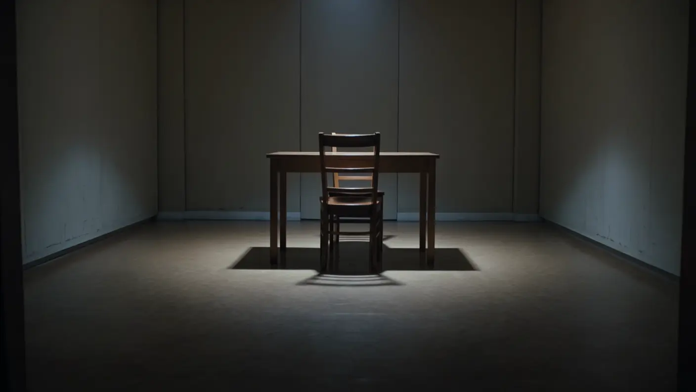 Acercamiento de cámara: La mesa después de la fiesta