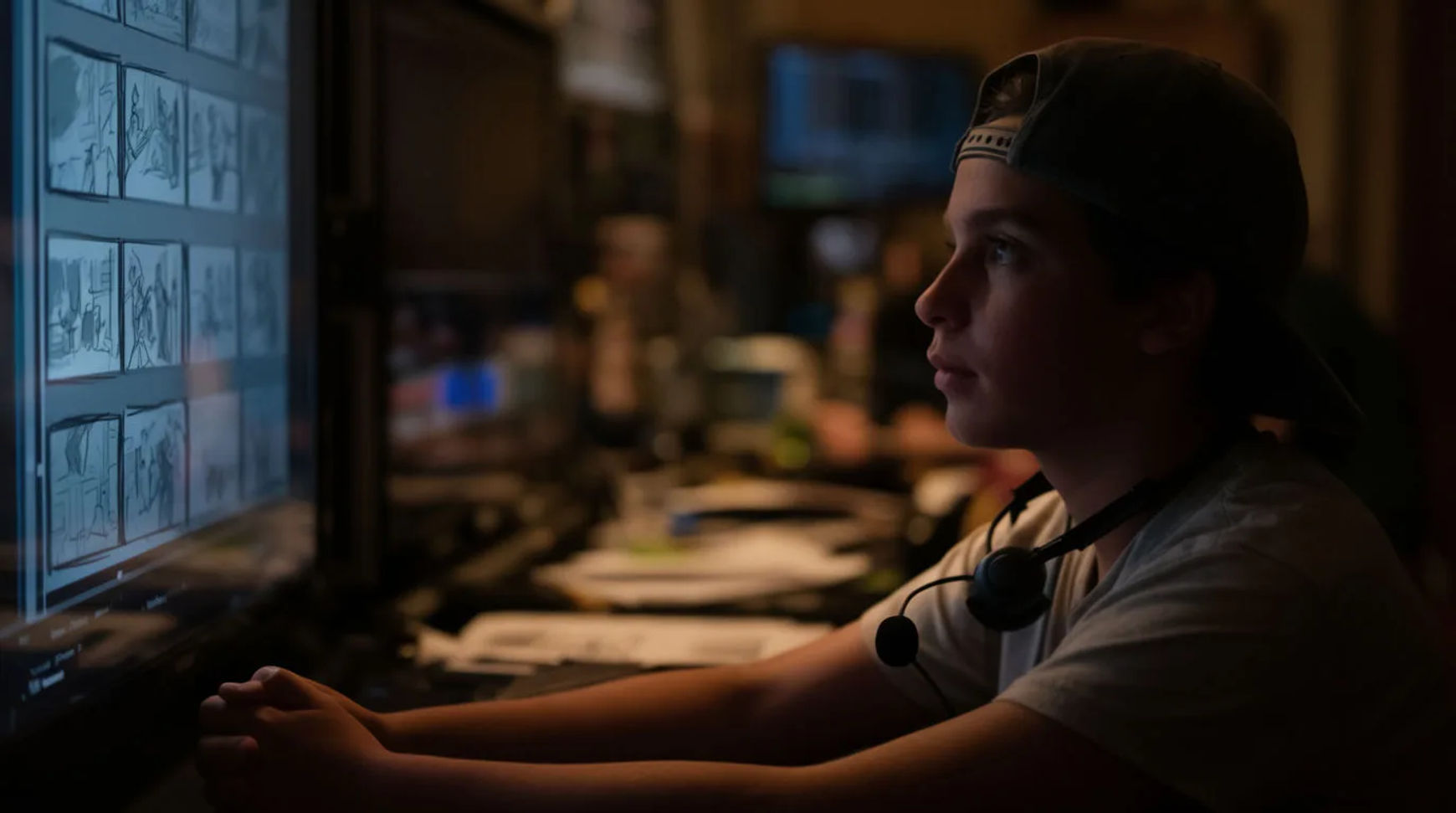 How film students previsualize projects with AI before production