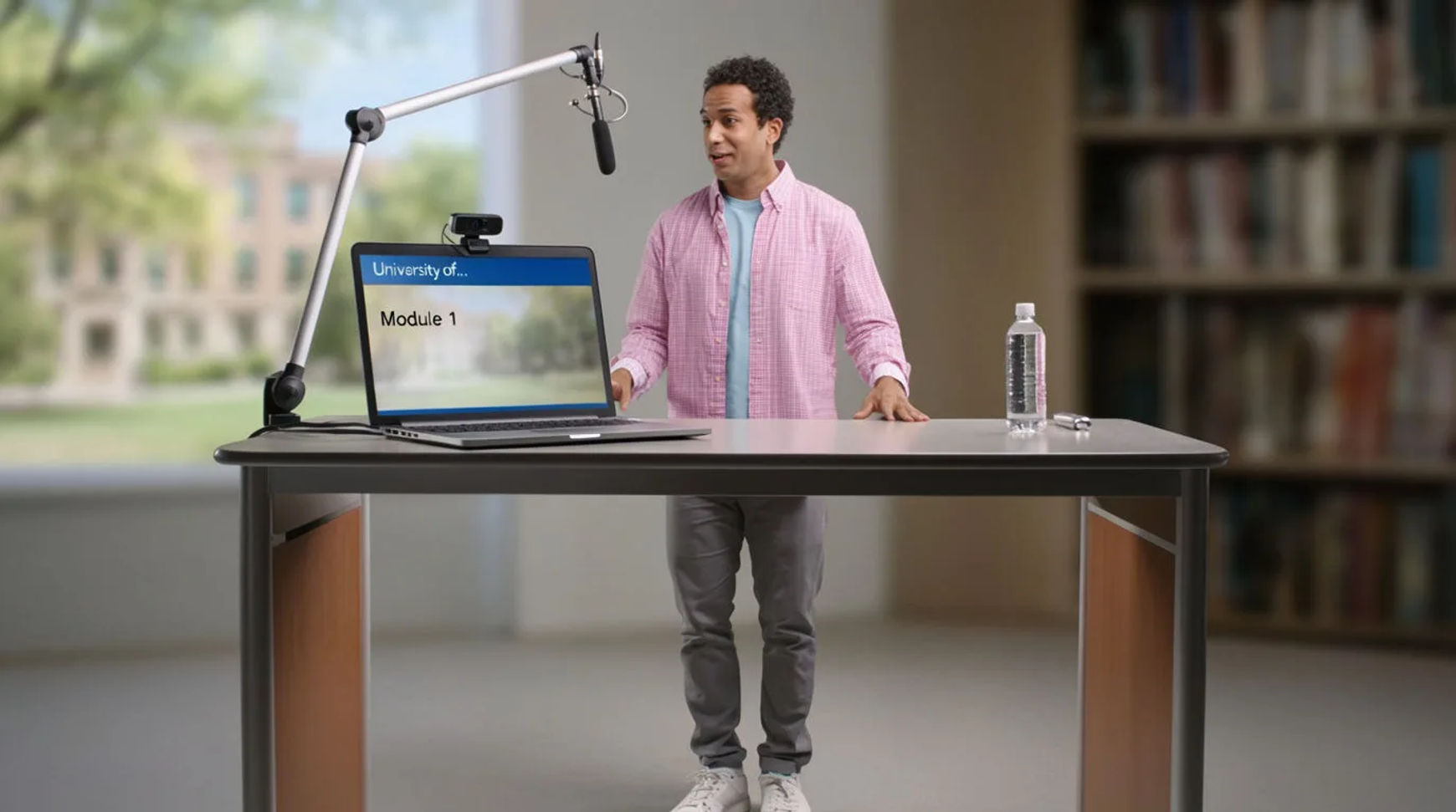 How universities scale course content production with AI video