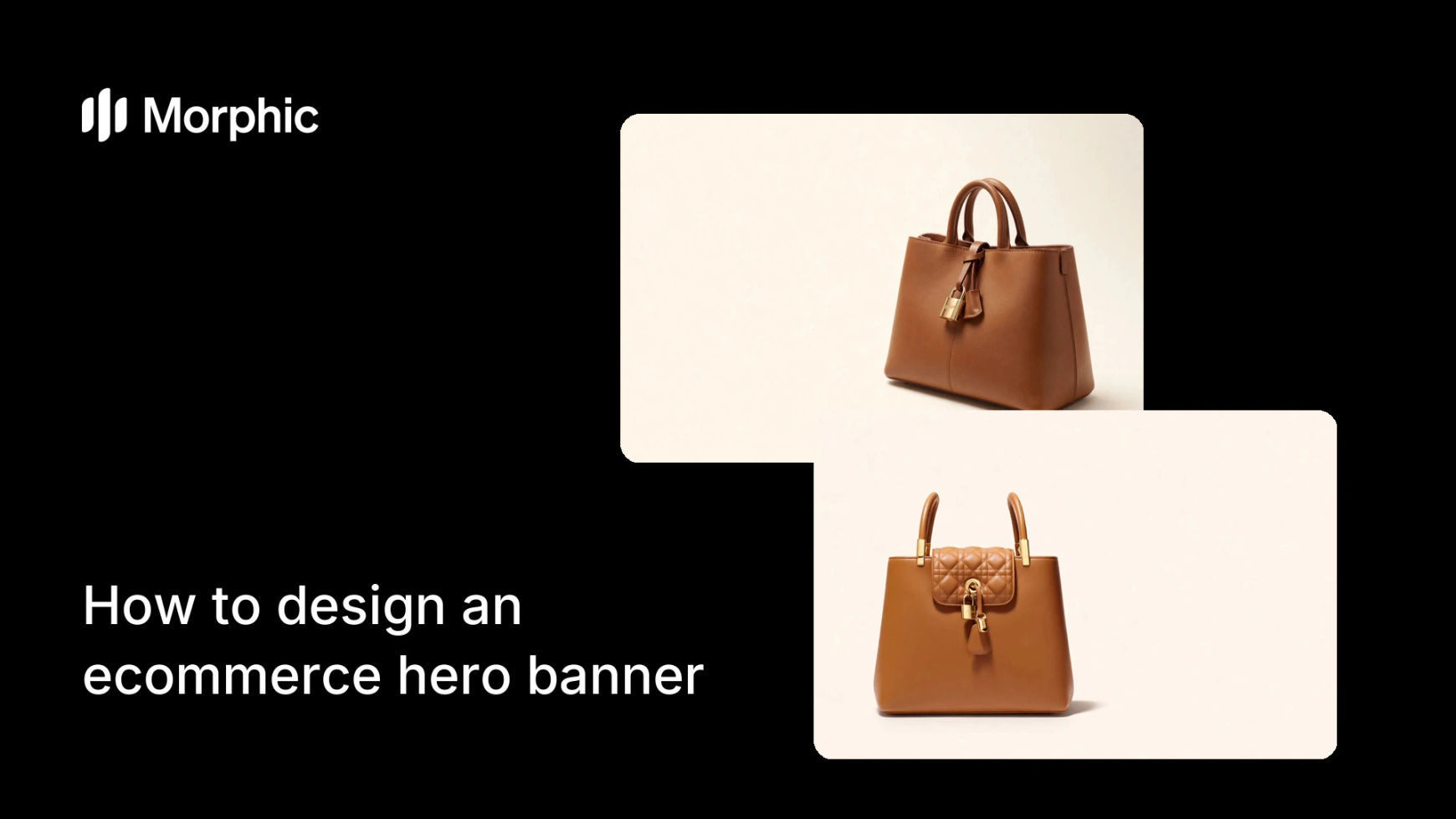 How to design an ecommerce hero banner