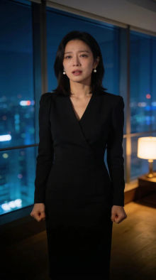 Finished vertical episode frame with 한국어 subtitles