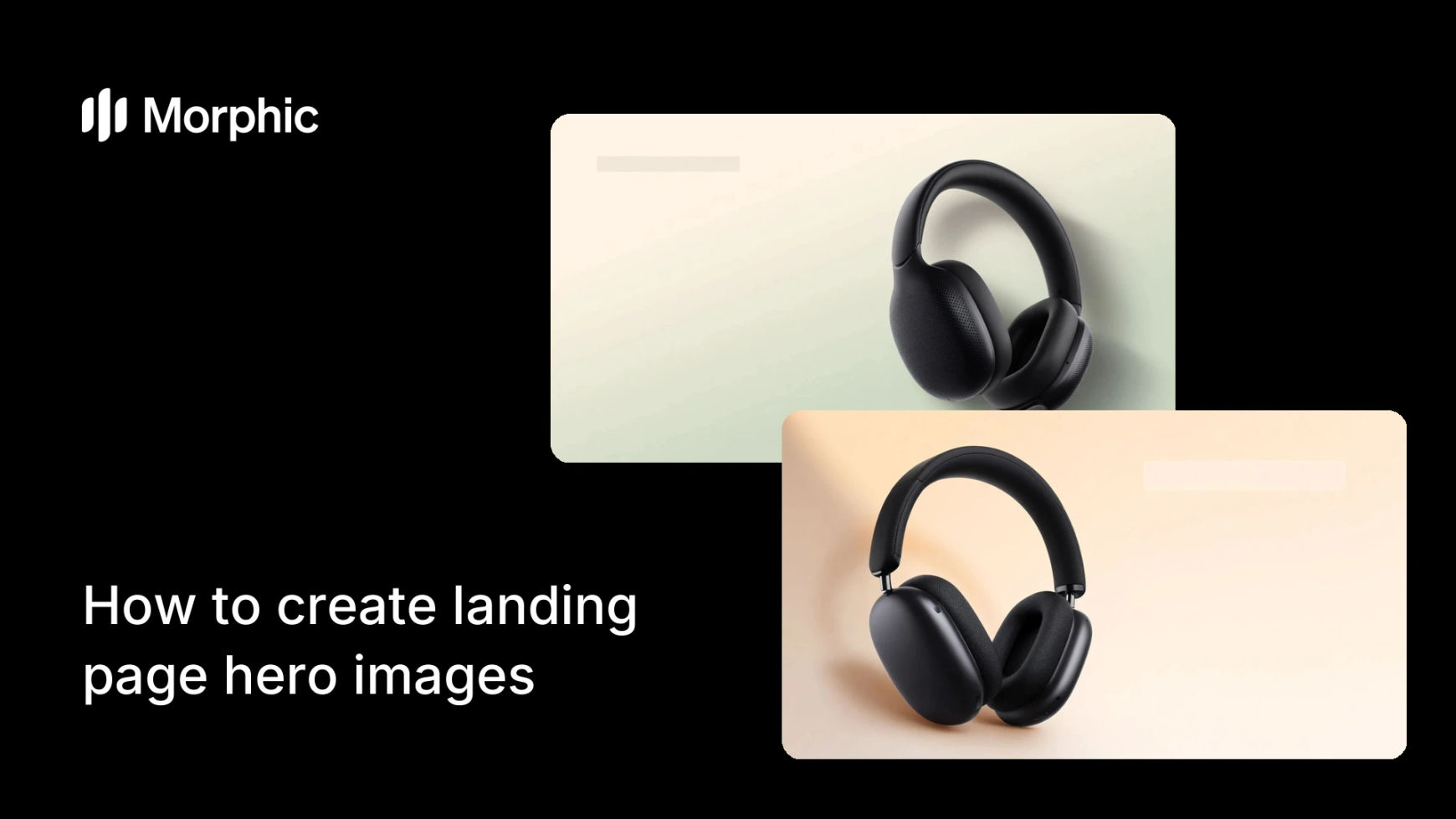 How to create landing page hero images