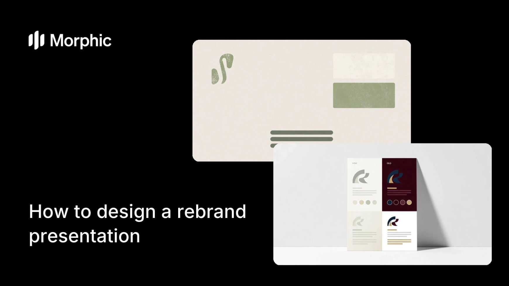 How to design a rebrand presentation