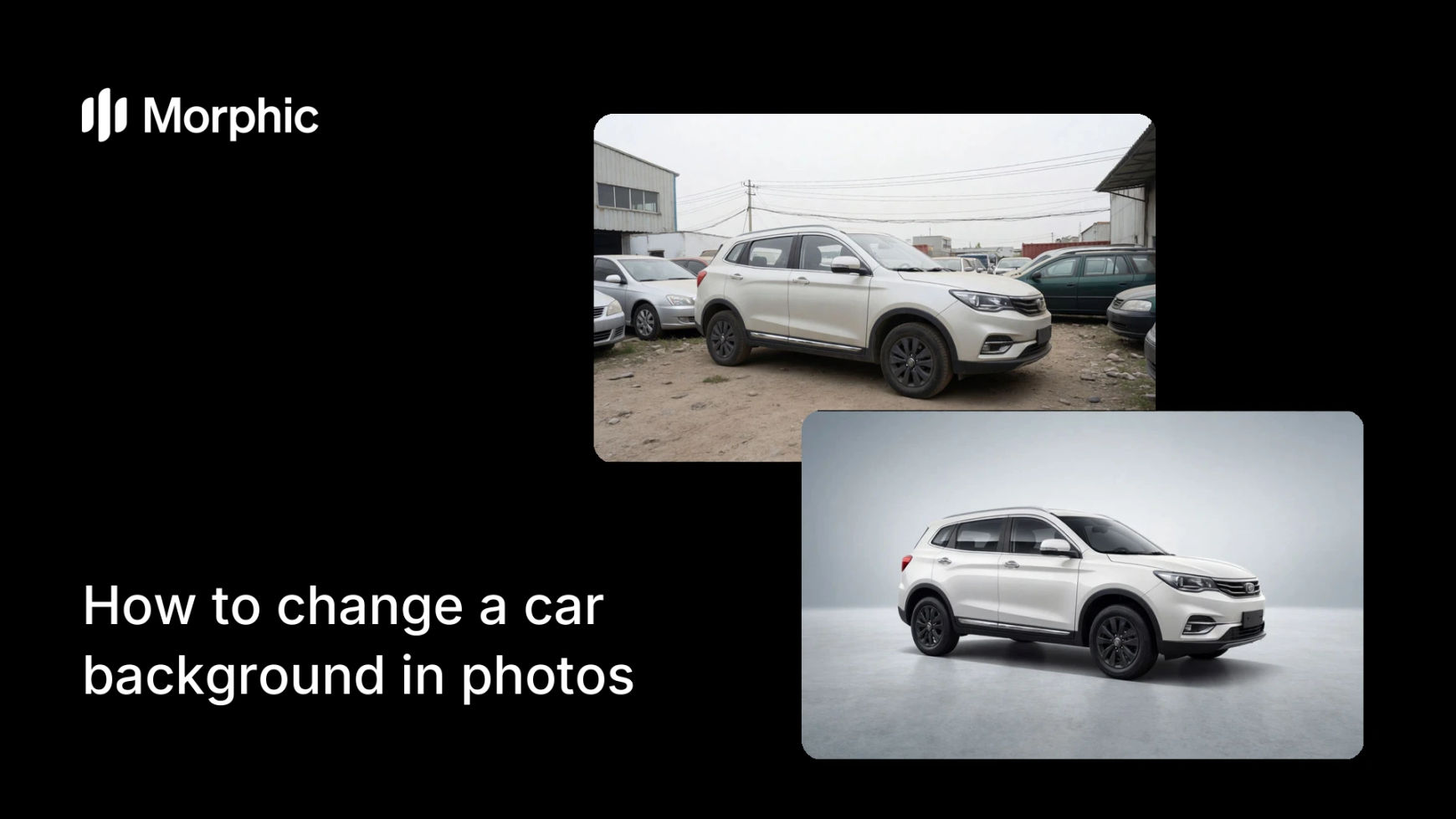 How to change a car background in photos
