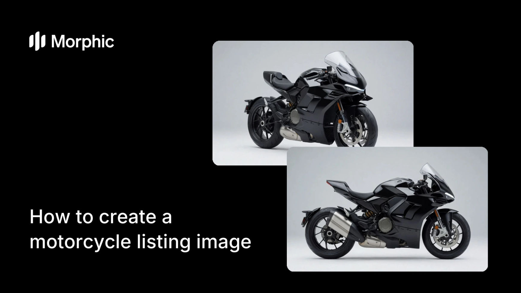 How to create a motorcycle listing image
