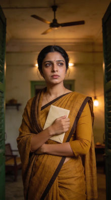 Finished vertical episode frame with the line in বাংলা