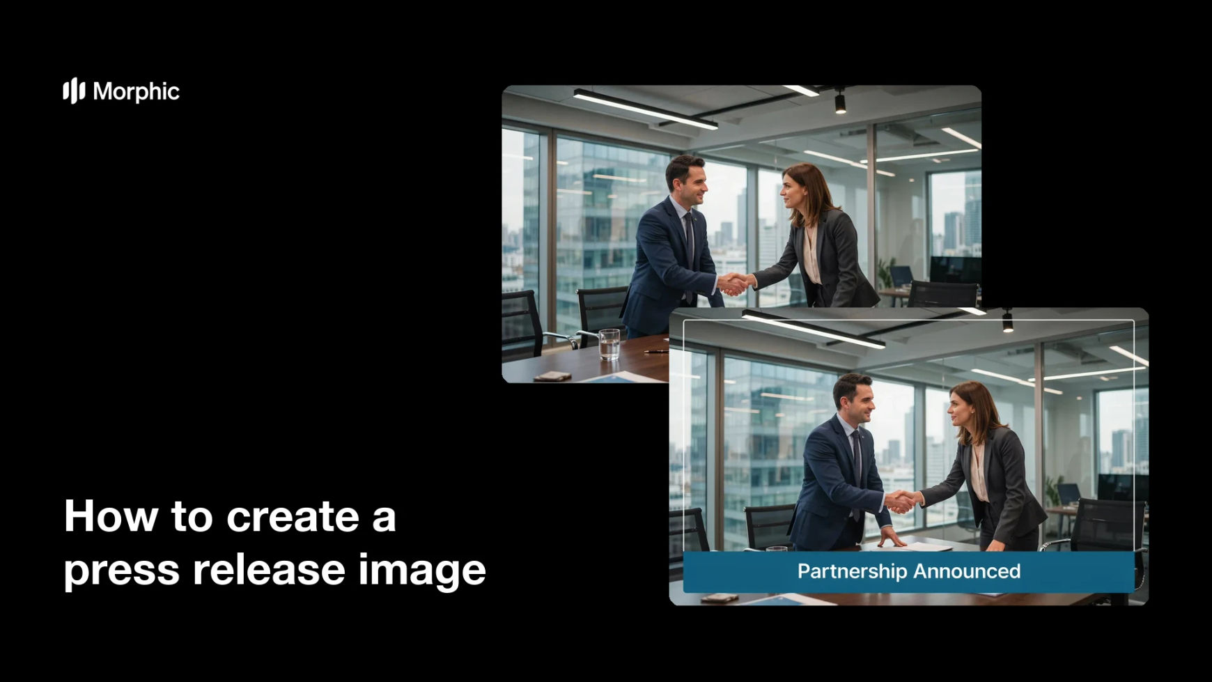 How to create a press release image