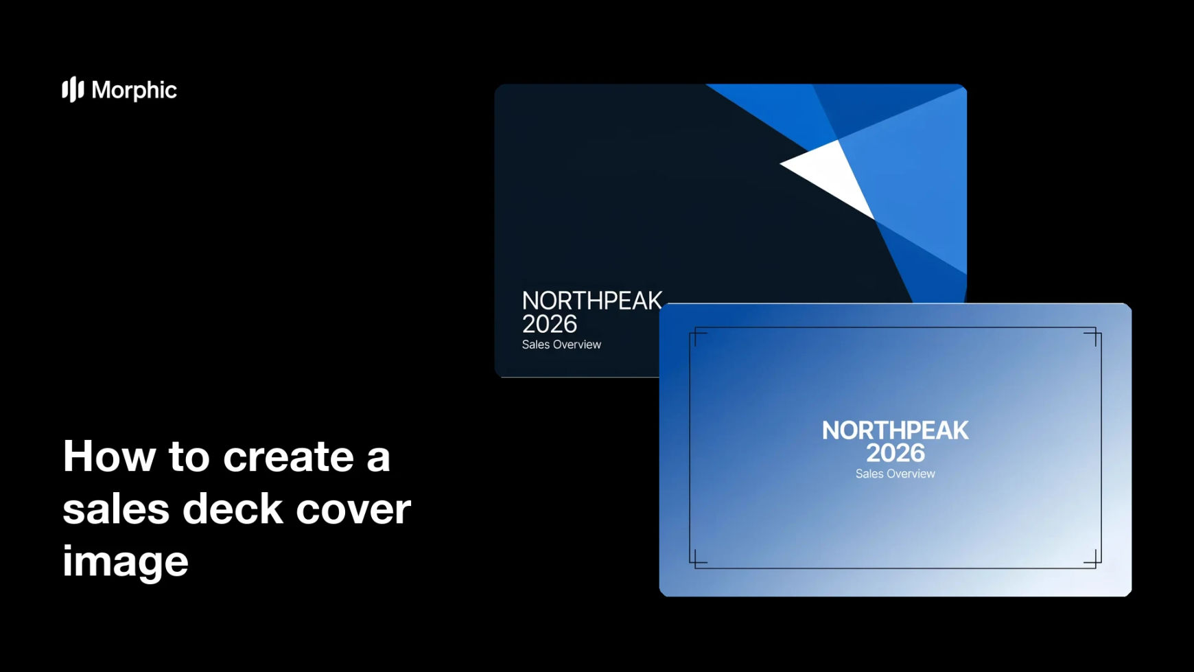 How to create a sales deck cover image