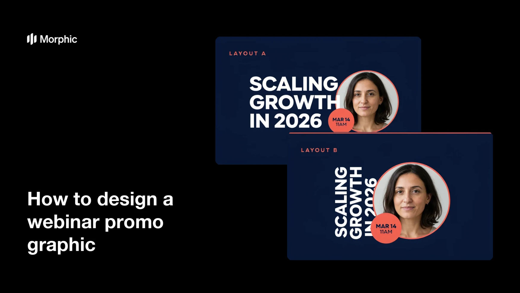 How to design a webinar promo graphic