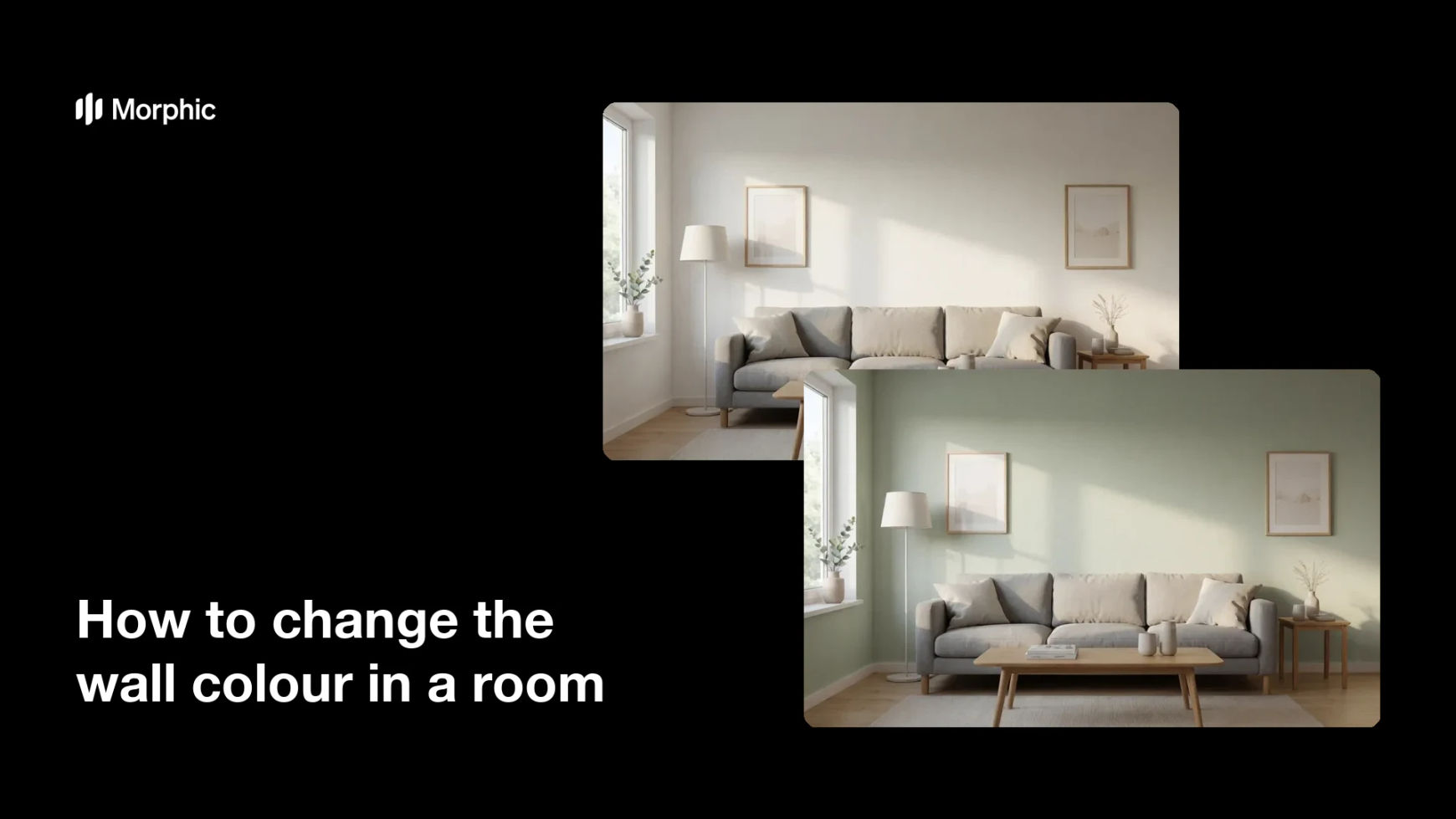 How to change the wall colour in a room