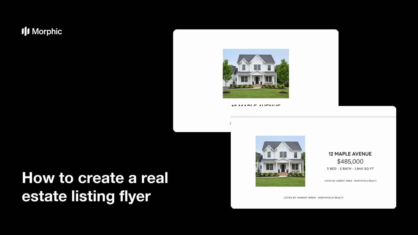 How to create a real estate listing flyer