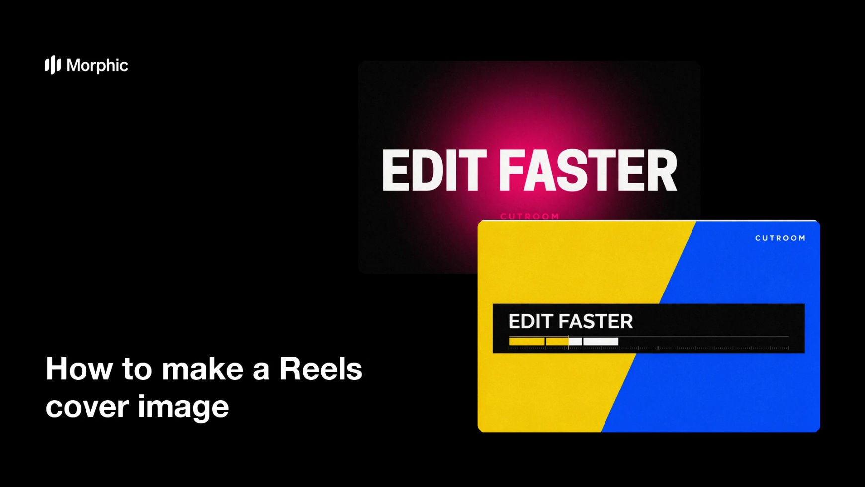 How to make a Reels cover image