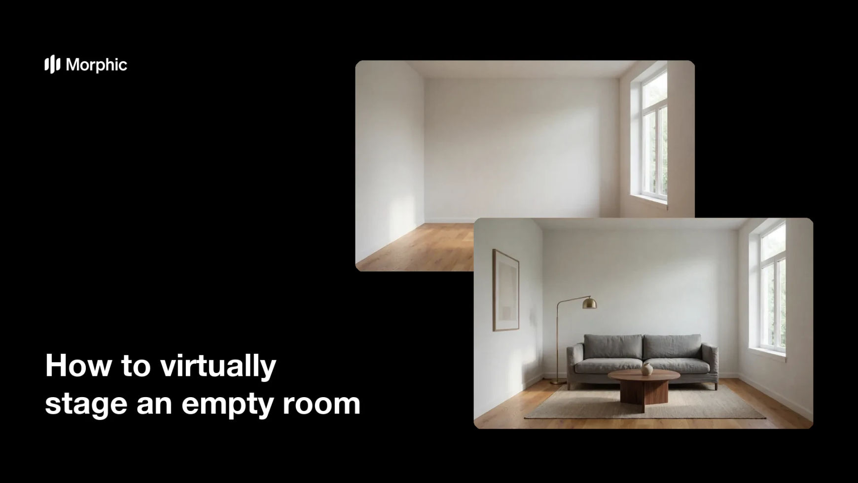 How to virtually stage an empty room