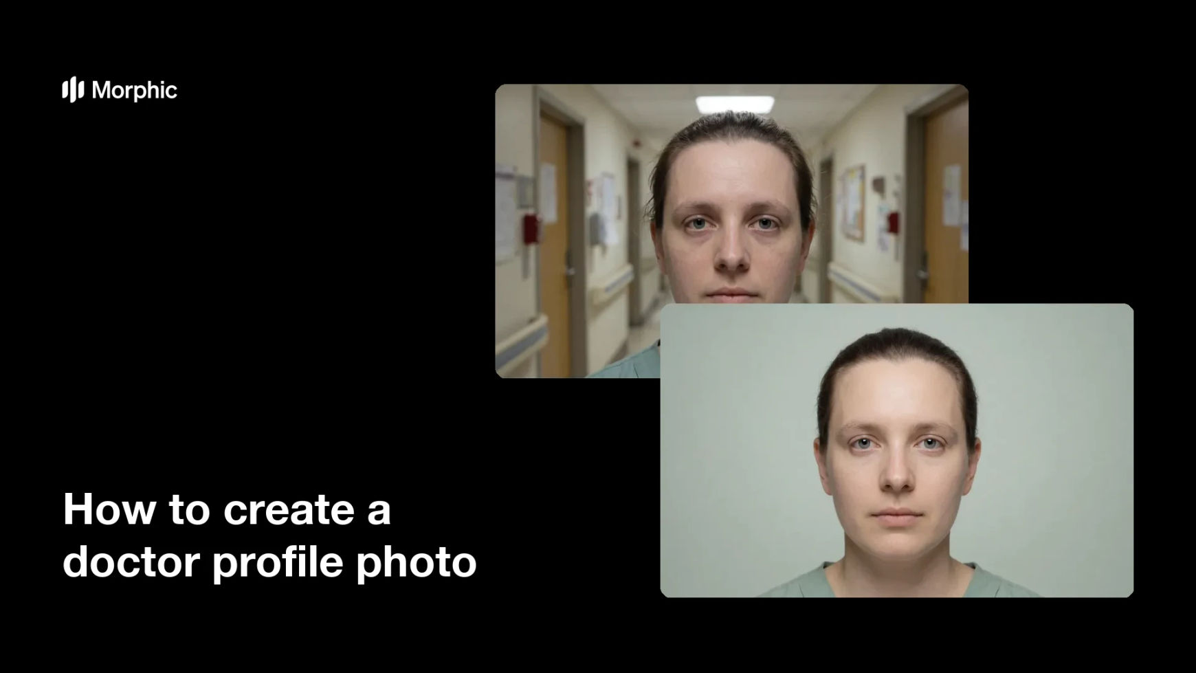 How to create a doctor profile photo