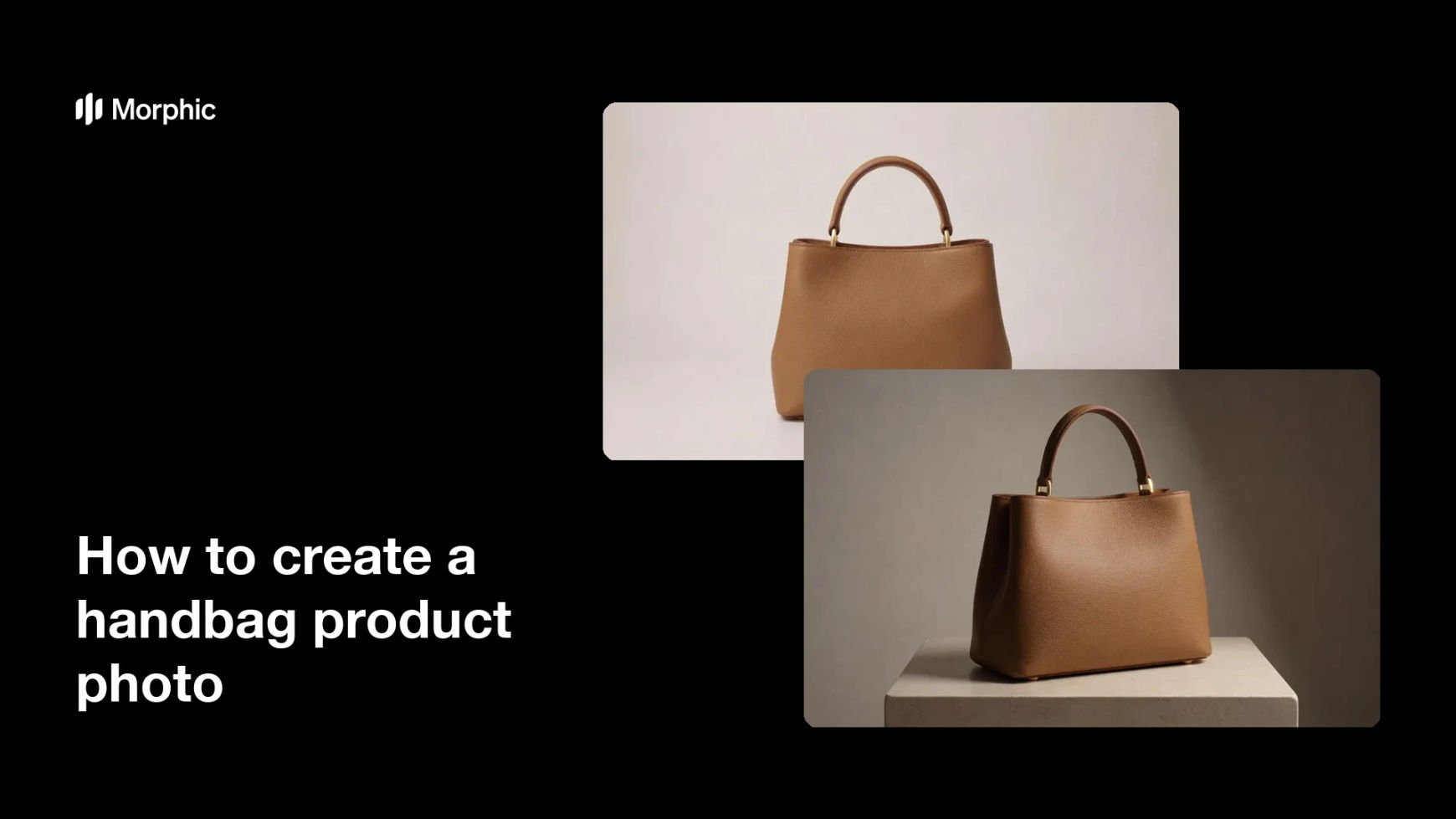 How to create a handbag product photo