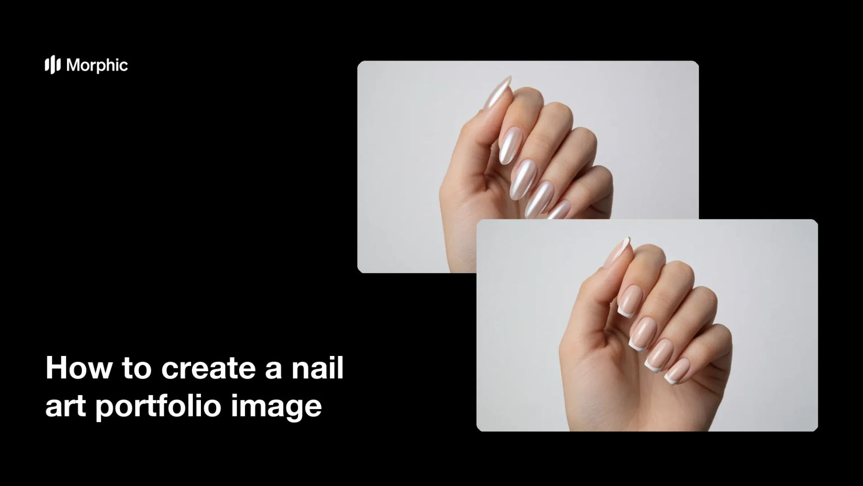 How to create a nail art portfolio image
