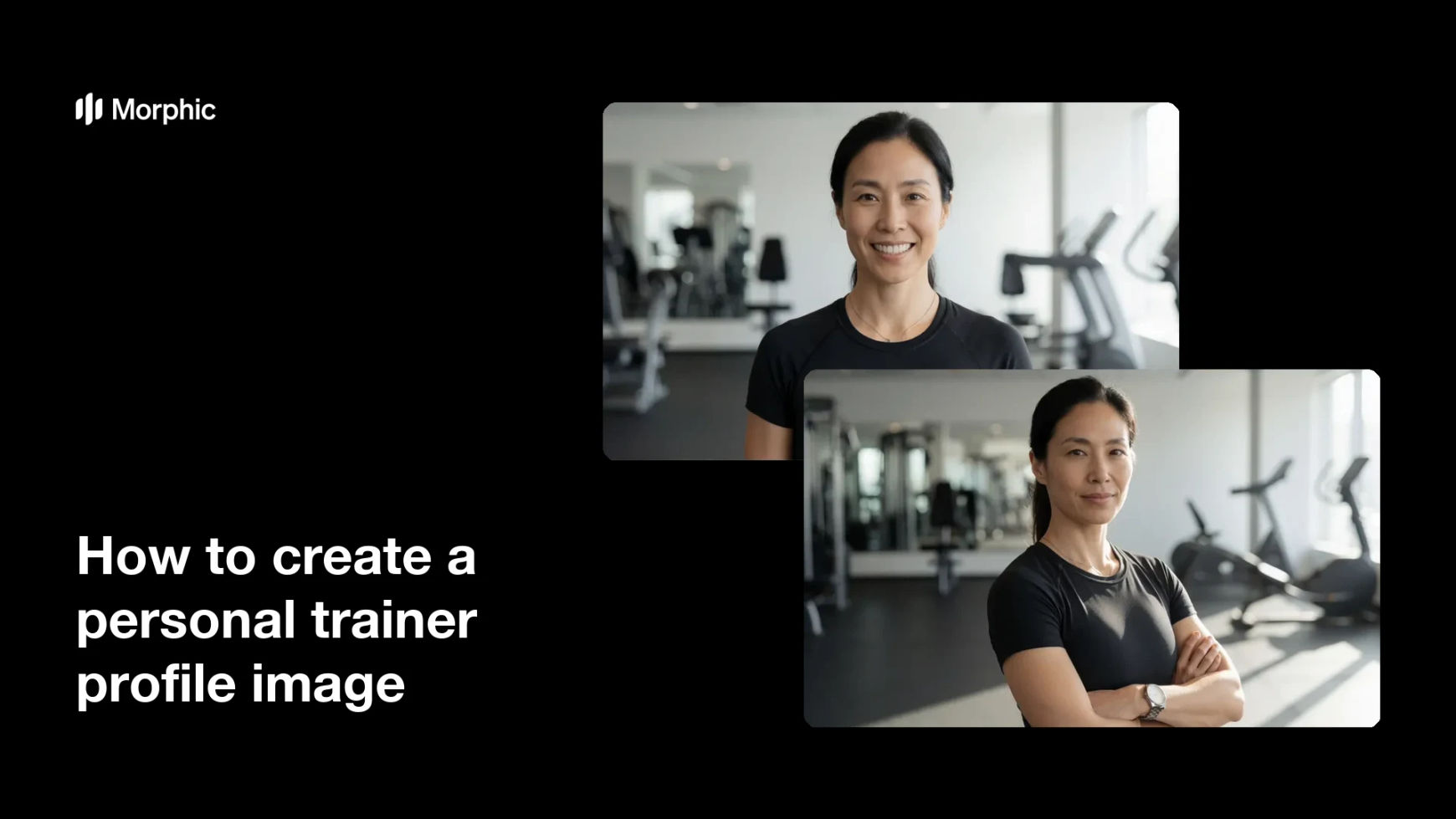 How to create a personal trainer profile image